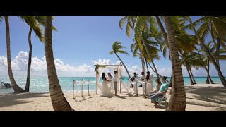 Свадьба в Доминикане на острове Саона / Wedding in Saona. Dominican Republic (SONY A7S IIII)
