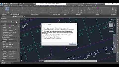 AutoCAD lisp to calculate area automatically