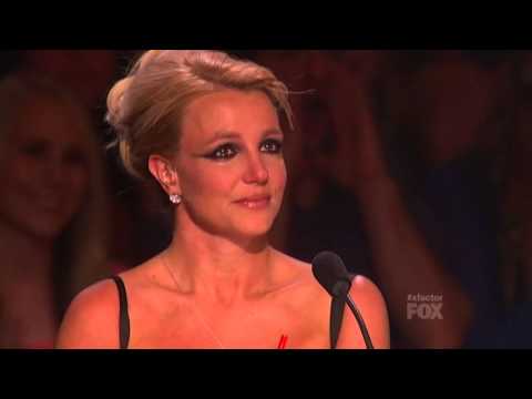 BRITNEY SPEARS - The X Factor USA (2012) - Crying (Dec.20 ...