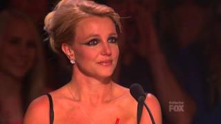 BRITNEY SPEARS - The X Factor USA (2012) - Crying (Dec.20)