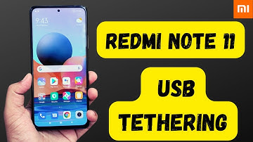 Redmi Usb Tethering | Usb Tethering In Xiaomi Redmi Note 11 | redmi note 11 Usb Tethering