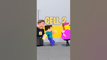 Help Herobrine And MrBeast Escape From Barry Prison Challenge!
