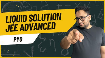 JEE Advanced 2015 I Liquid Solutions I PYQ I If the freezing point of a 0.01 molal aqueous solution