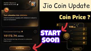 Jio Coin New Update Today | Coin Price And Launch Date Revealed