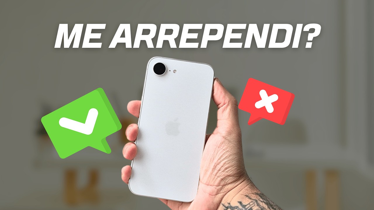 IPHONE 16e depois de 3 meses: ME ARREPENDI? Veja os PRÓS e CONTRAS!