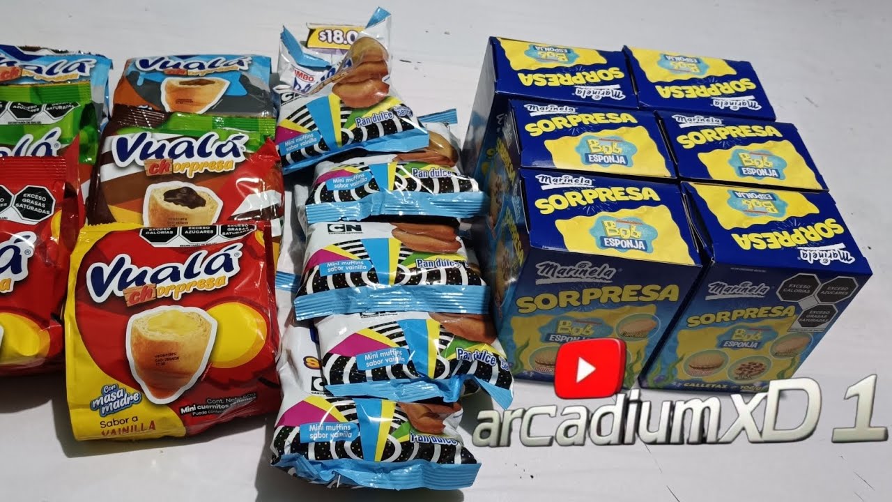 abriendo promocionales sorpresa