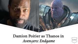 The Plague Nerdalogues Damion Poitier As Thanos In Avengers Endgame