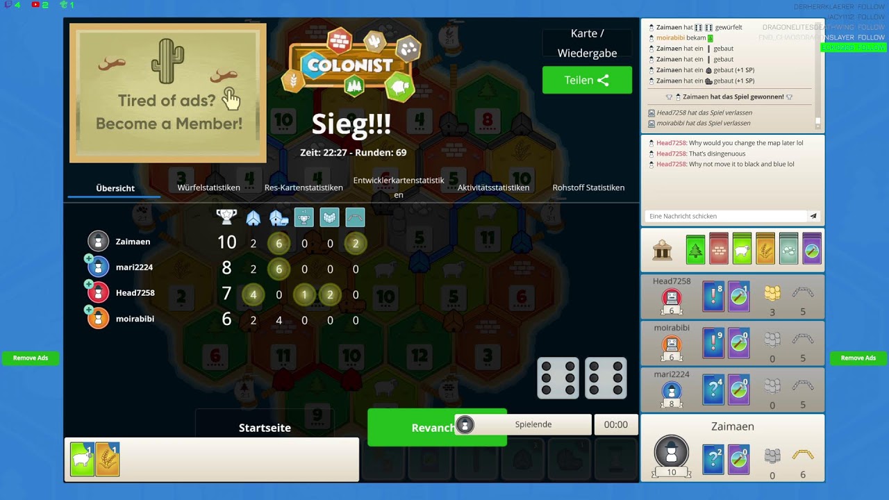 [GER] Mitmachstream - Brettspiele as usual