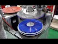 Vinyl record mass production process koreas only lp records manufacturing factory