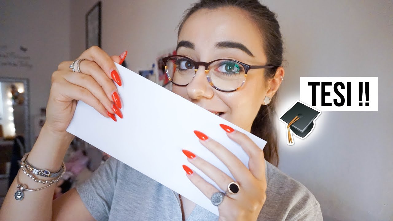 HO SCELTO LA TESI !! 😨 | STUDY-VLOG 09/10/18