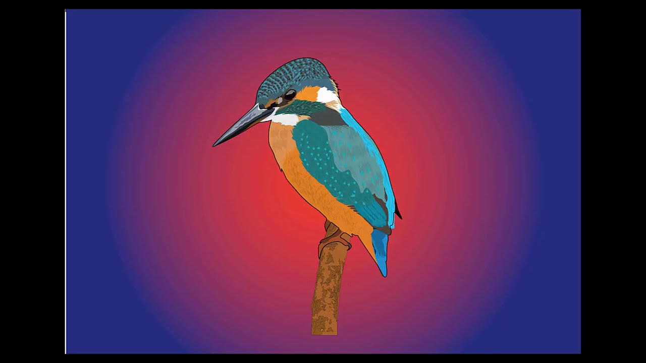 Vector Art Of Sparrow | Adobe Illustrator | Twin Tracer