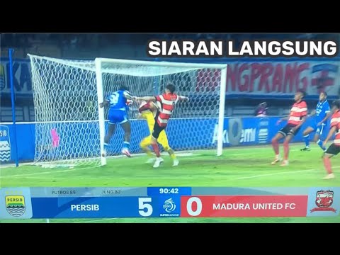 LIVE INDOSIAR . PERSIB BANDUNG VS MADURA UNITED . BRI SUPER LEAGUE 2025 | 2026