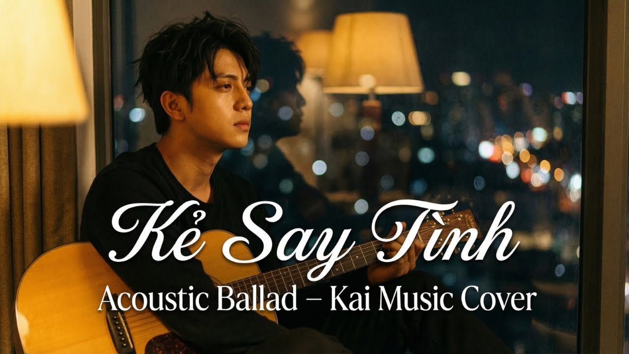 Kẻ Say Tình – Quốc Thiên | Nhạc sĩ : Lê Cương | Acoustic Ballad | Kai Music Cover | Nhạc Tâm Trạng