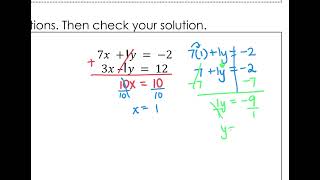 5 3+Notes solving+systems+by+elimination 1