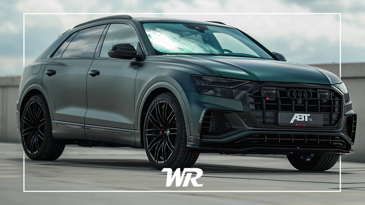 Wraptor - Audi SQ8 ABT full wrap in Smaragd Green - YouTube