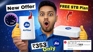 ⚡️ Jio airfiber & Jio fiber ₹353 new plan launched with 30mbps & Set top box plan - The Technologist screenshot 3