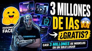 🔥 ENCONTRÉ CASI 3 MILLONES DE IAs… ¡Y MUCHAS PUEDES PROBAR GRATIS!