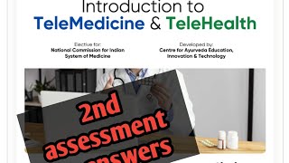 2nd assessment|| introduction to telemedicine and telehealth #elective #answers