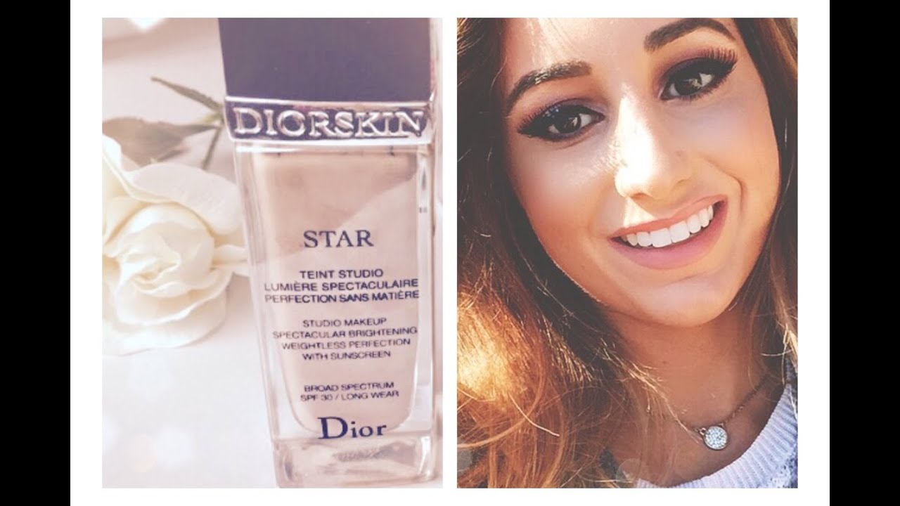 First Impressions Dior Star foundation YouTube