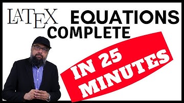 How to Write Mathematical Expressions & Equations in Latex