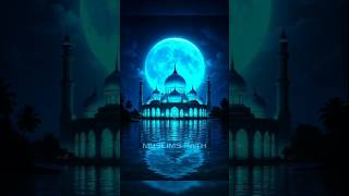 8 Muslim Countries Moon Mosques in Space | Last One Shines for Palestine 🇵🇸✨ #world #mosque #edit