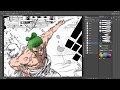 Coloring Zoro (One Piece Chapter 909)