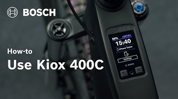How-to | How to use Kiox 400C | Bosch eBike Systems