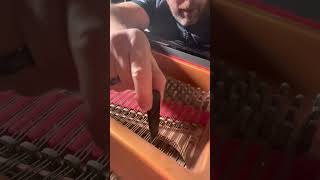 Touching Up a Slightly Out Of Tune Piano DIY