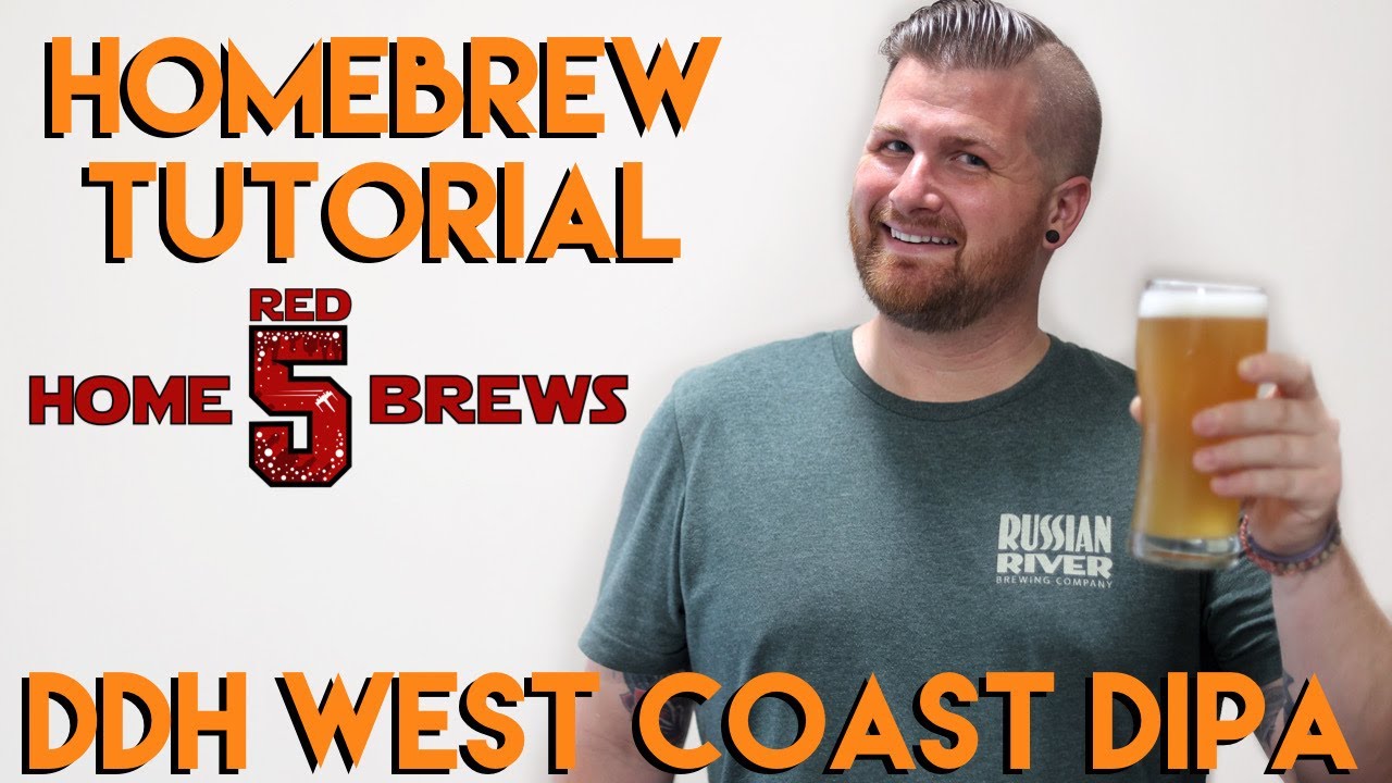 Homebrew Tutorial: Grain to Glass - Double Dry Hopped West Coast Double IPA (How to Brew)