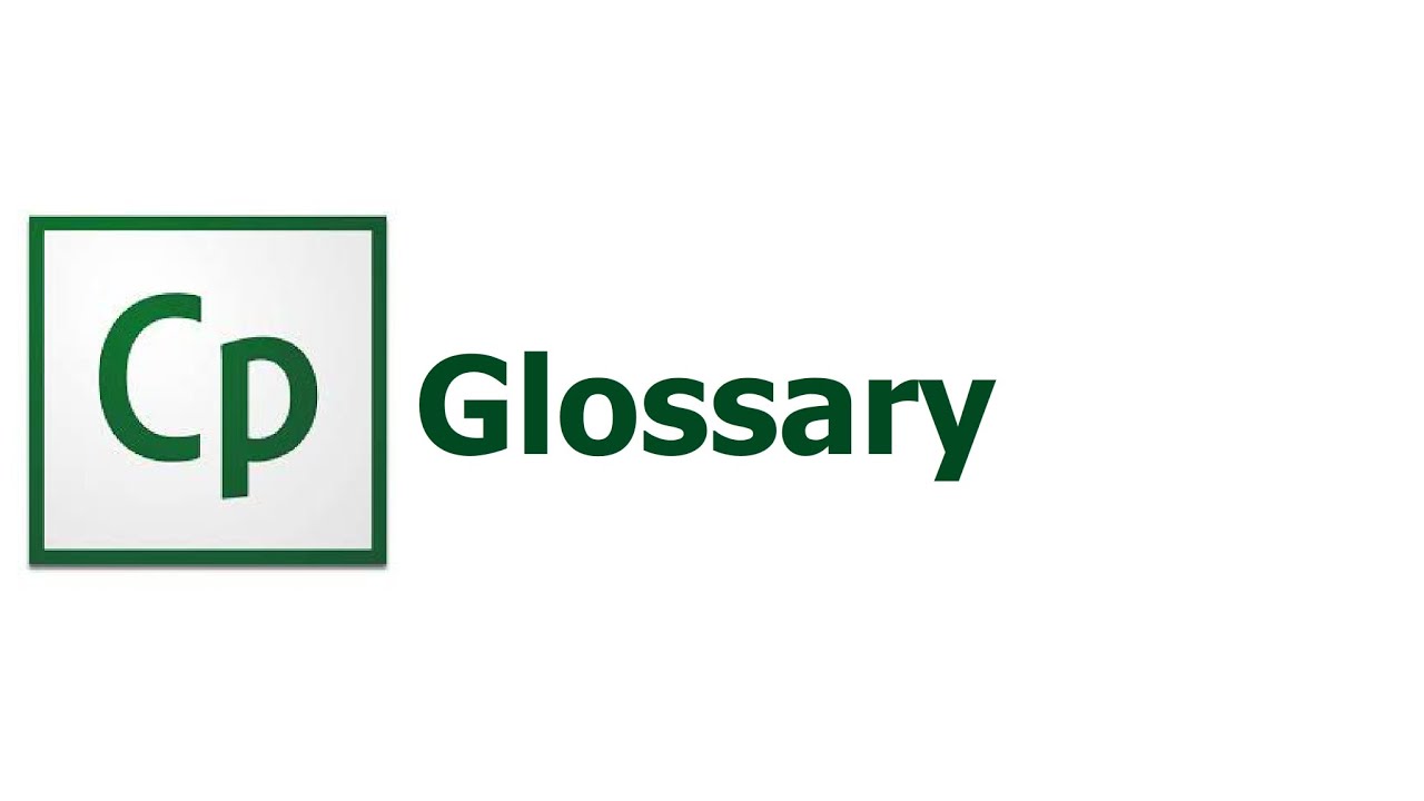 Adobe Captivate 8 - Learning Interactions - Glossary