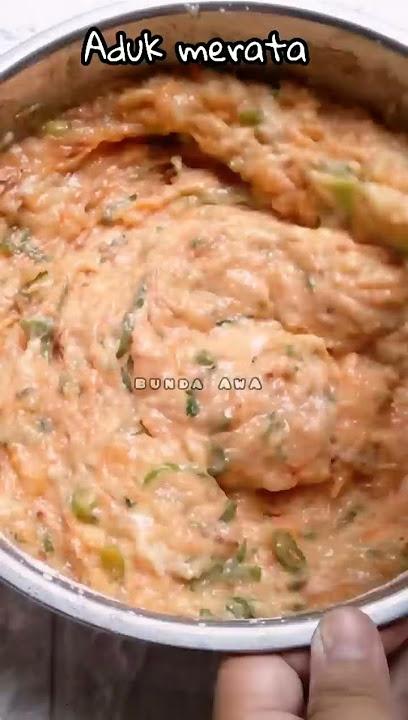 RESEP NUGGET AYAM WORTEL ENAK DAN SEHAT BISA UNTUK STOK DIRUMAH #Shorts