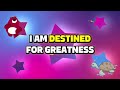 I AM DESTINED FOR GREATNESS | DFG KIDS TV 🚀 |  #confidenceforkids #kidsaffirmations 