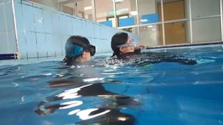 11102016 Skin diving Rescue practice-Yuki