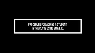How to add student to the class using email-id in ScholarRank.