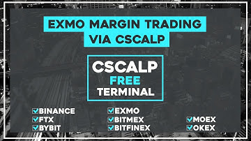 EXMO margin trading via CScalp