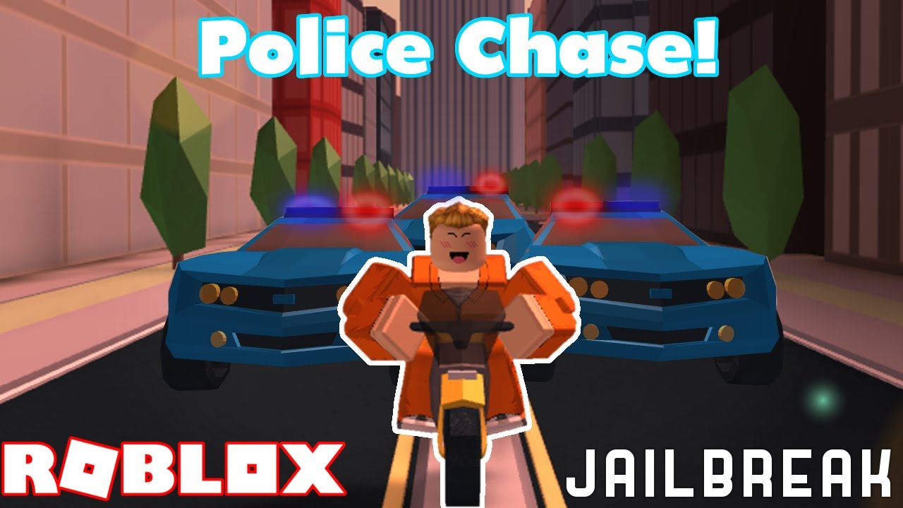 Epic Motorcycle Police Chase In Jailbreak Roblox Jail Break Nub The Bounty Hunter 6 Youtube - 0 chase roblox