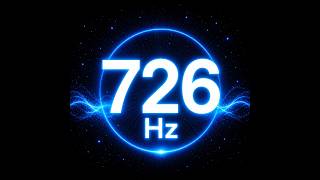 ⒽⓏ| 726 Hz PURE TONE FREQUENCY | 1 HOUR, NO Music, For Meditation, Testing. Black Screen