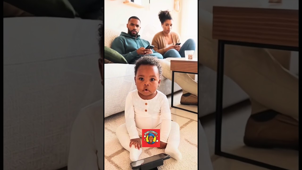 Малыш устал от того, как его воспитали 😂😂😂