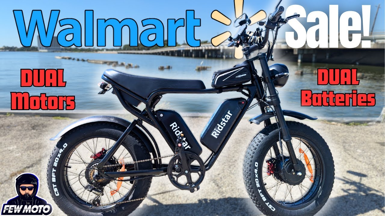Walmart Deal Alert! RideStar Q20 Pro EBike on Sale  Dual Motors & Dual  Batteries