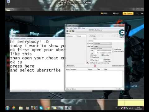UberStrike 2013 - free points with cheat engine 6.2 (UK)