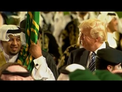 Trump, Tillerson dance in Saudi Arabia
