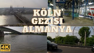 Almanya Köln Şehir Turu Teleferik Nehir-Kule