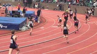 Kiara Parker Penn Relays 4x100 April 23, 2015
