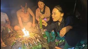 Lặn Cá Đêm Giữa Núi Rừng – Món Cá Nướng Tươi Ngon Bên Suối | Sơn Khám Phá