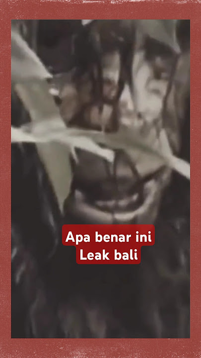 Penampakan leak bali #penampakanhantuterjelasdanseram #terseram #hantu #misteri #leak