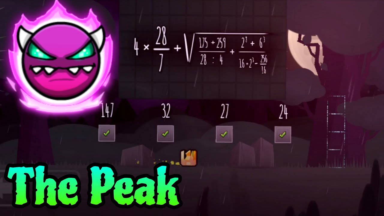 The Peak by GDGrazy 100% (Platformer Medium Demon) - Geometry Dash 2.2