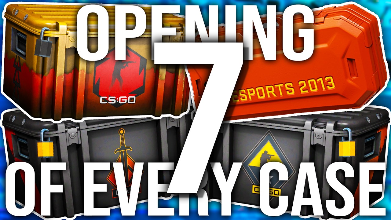 OPENING 7 OF EVERY CS2 CASE EVER (294 CASE UNBOX)