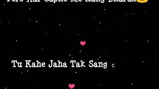 whatsapp statusshreya ghoshal specialromatic song tere har sapne mein rang bharu lyrics video