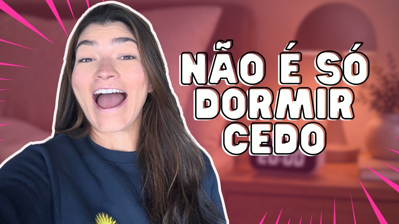 TUDO O QUE EU FAÇO PARA DORMIR BEM