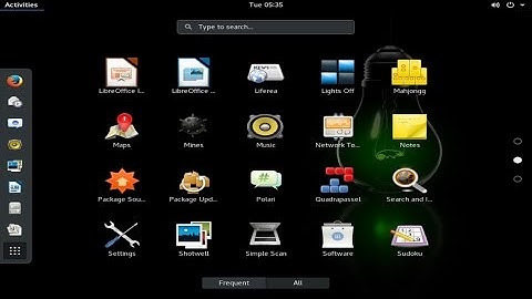 openSUSE 42.2 RC1 GNOME
